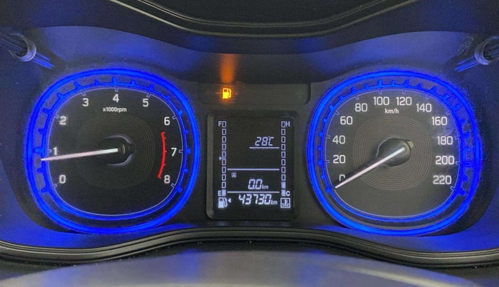 2022 Maruti Vitara Brezza ZXI PLUS, Petrol, Manual, 43,708 km, Odometer Image