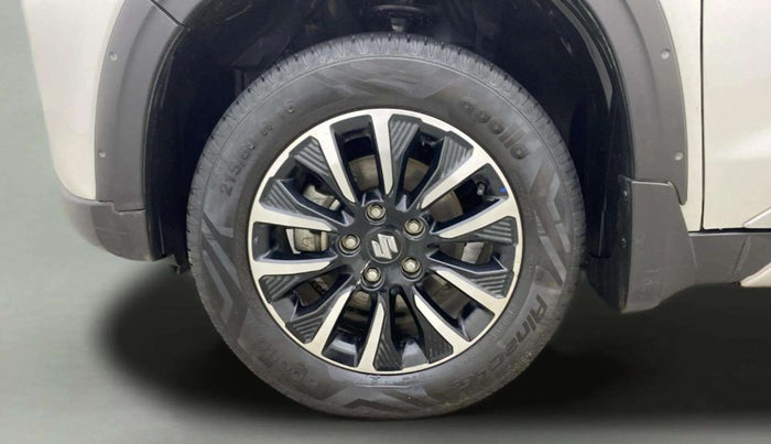 2022 Maruti Vitara Brezza ZXI PLUS, Petrol, Manual, 43,708 km, Left Front Wheel
