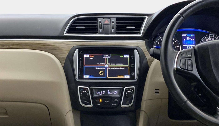 2019 Maruti Ciaz ALPHA  AT 1.5 SHVS PETROL, Petrol, Automatic, 62,350 km, Air Conditioner