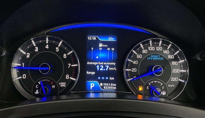 2019 Maruti Ciaz ALPHA  AT 1.5 SHVS PETROL, Petrol, Automatic, 62,350 km, Odometer Image
