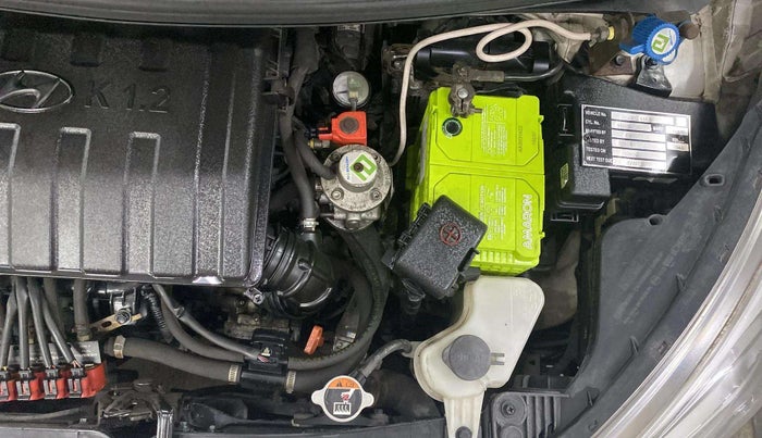 2016 Hyundai Grand i10 ASTA (O) AT 1.2 KAPPA VTVT, CNG, Automatic, 66,779 km, Engine View - Left