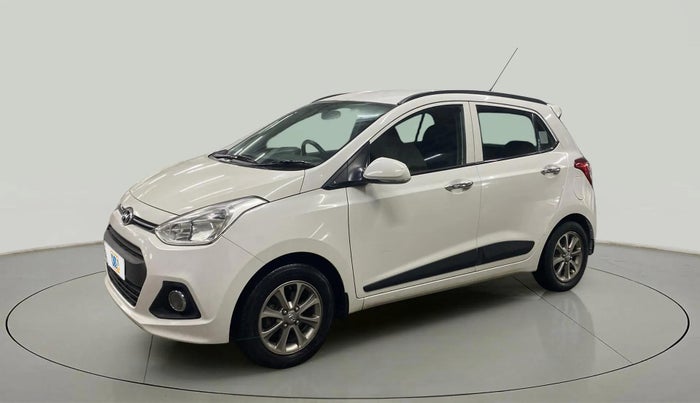 2016 Hyundai Grand i10 ASTA (O) AT 1.2 KAPPA VTVT, CNG, Automatic, 66,779 km, Left Front Diagonal