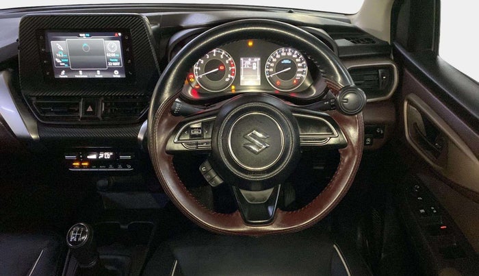 2023 Maruti FRONX DELTA PLUS 1.0 TURBO MT, Petrol, Manual, 24,388 km, Steering Wheel Close Up