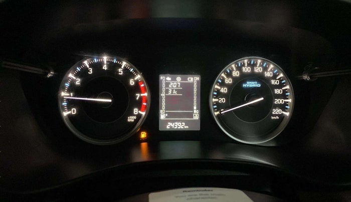 2023 Maruti FRONX DELTA PLUS 1.0 TURBO MT, Petrol, Manual, 24,388 km, Odometer Image