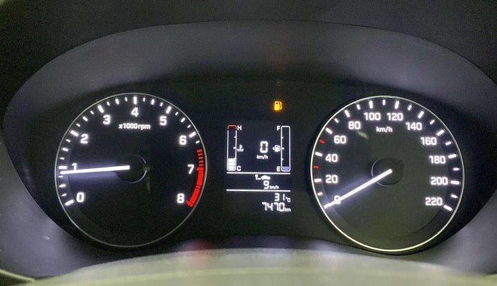 2017 Hyundai Elite i20 SPORTZ 1.2, Petrol, Manual, 7,463 km, Odometer Image