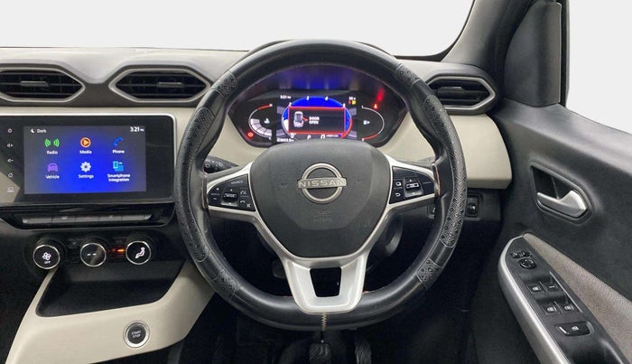 2021 Nissan MAGNITE XL TURBO CVT, Petrol, Automatic, 28,663 km, Steering Wheel Close Up