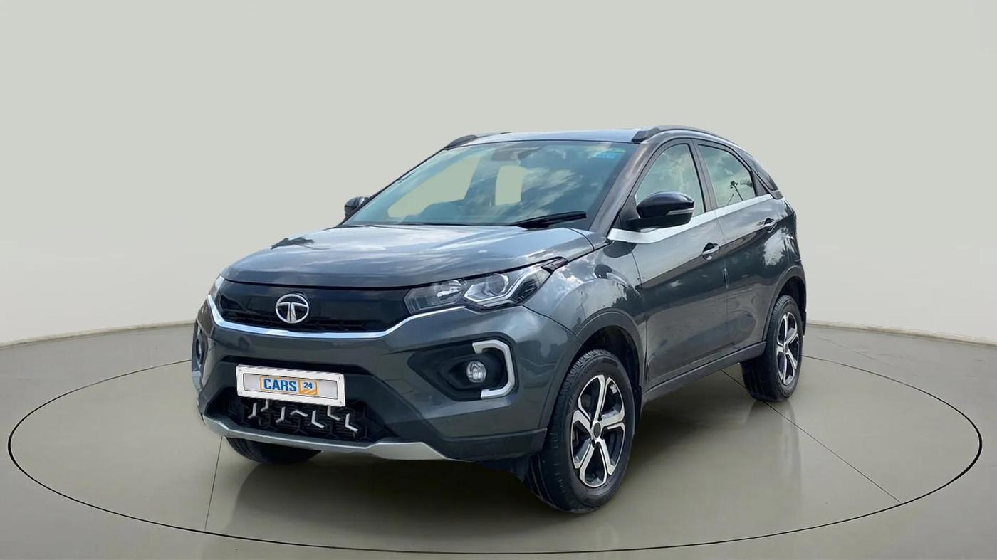 2023 Tata NEXON XZA PLUS SUNROOF PETROL, Petrol, Automatic, 38,224 km, Left Front Diagonal