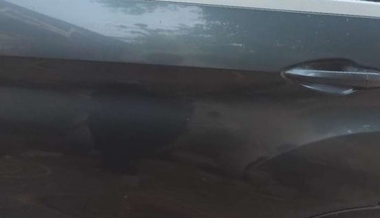 2023 Tata NEXON XZA PLUS SUNROOF PETROL, Petrol, Automatic, 38,182 km, Rear left door - Slightly dented