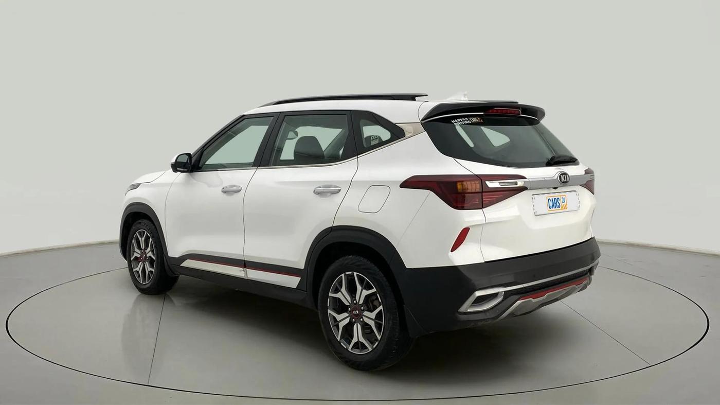 2021 KIA SELTOS GTX PLUS AT 1.5 DIESEL, Diesel, Automatic, 87,376 km, Left Back Diagonal
