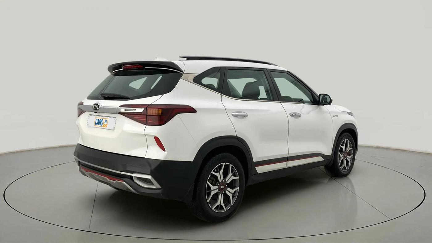 2021 KIA SELTOS GTX PLUS AT 1.5 DIESEL, Diesel, Automatic, 87,376 km, Right Back Diagonal