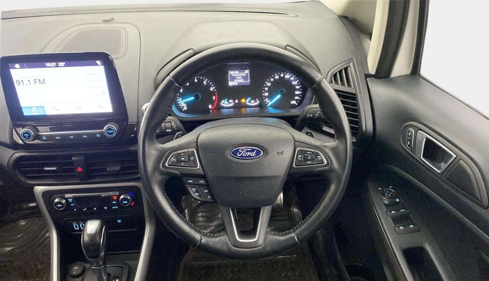 2018 Ford Ecosport TITANIUM + 1.5L PETROL AT, Petrol, Automatic, 15,266 km, Steering Wheel Close Up