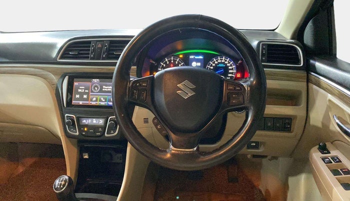 2022 Maruti Ciaz ALPHA 1.5 SHVS PETROL, Petrol, Manual, 43,208 km, Steering Wheel Close Up