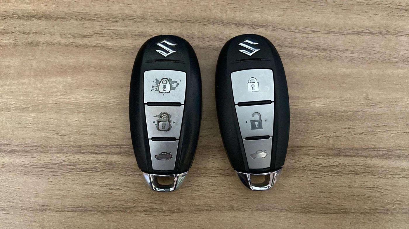 2019 Maruti Ciaz ALPHA  AT 1.5 SHVS PETROL, Petrol, Automatic, 86,117 km, Key Close Up
