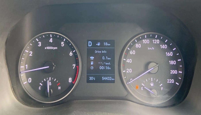 2018 Hyundai Verna 1.6 VTVT SX (O) AT, Petrol, Automatic, 54,366 km, Odometer Image