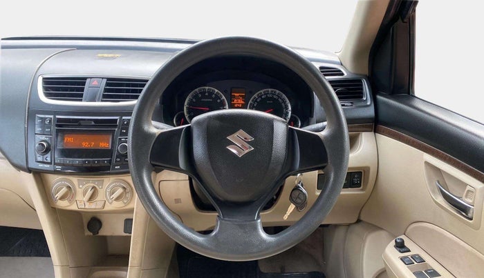 2016 Maruti Swift Dzire VXI, Petrol, Manual, 84,781 km, Steering Wheel Close Up