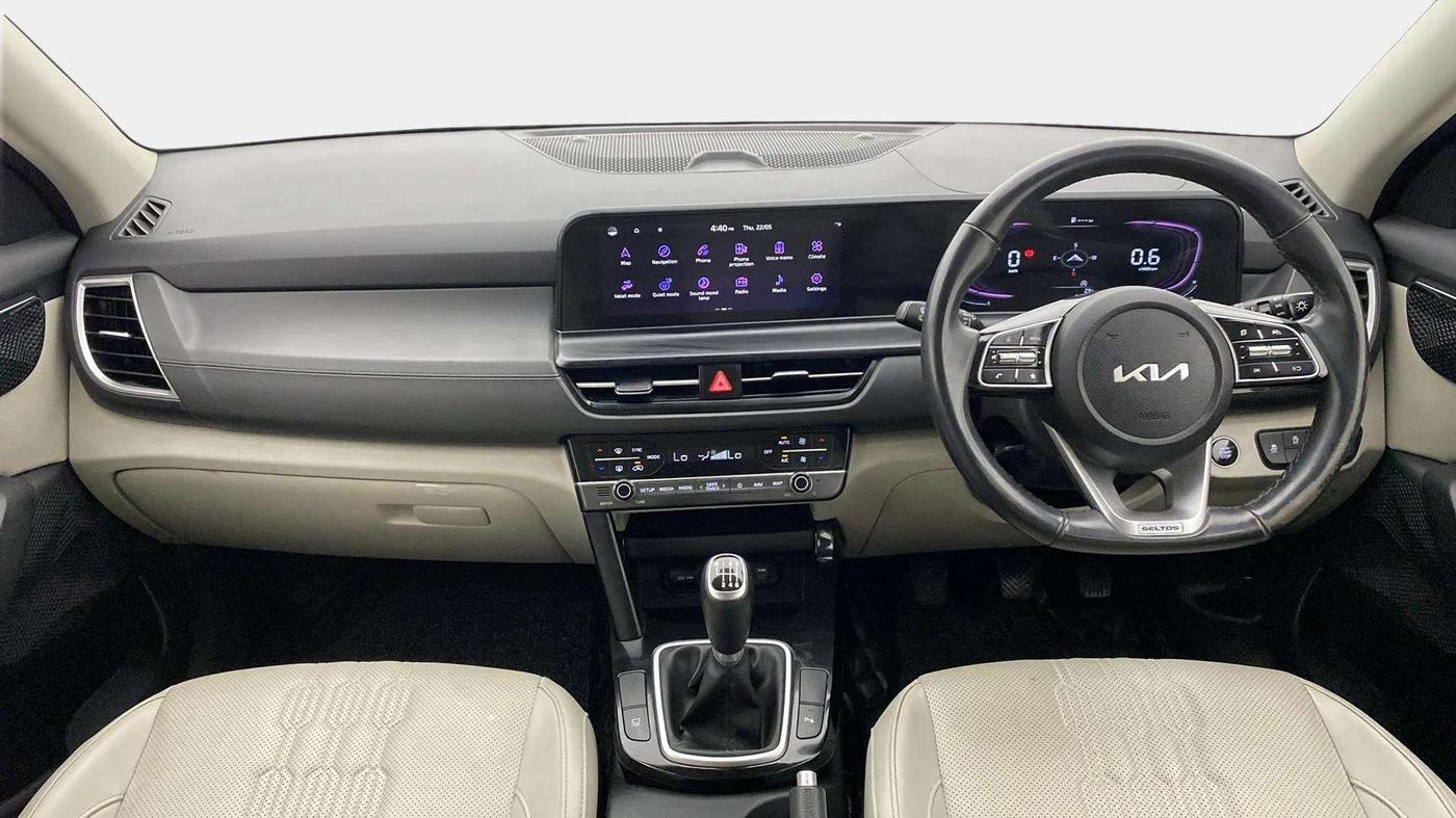 2023 KIA SELTOS  HTX 1.5 PETROL MT, Petrol, Manual, 48,050 km, Dashboard