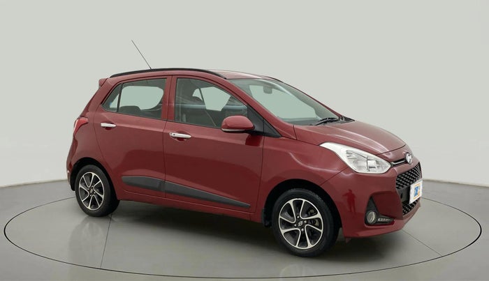 2017 Hyundai Grand i10 ASTA 1.2 KAPPA VTVT, Petrol, Manual, 64,136 km, Right Front Diagonal