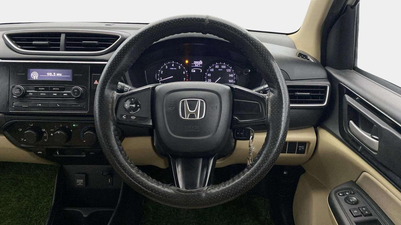 2020 Honda Amaze 1.2L I-VTEC S, Petrol, Manual, 88,049 km, Steering Wheel Close Up