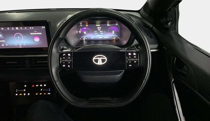 2024 Tata NEXON Fearless 1.2 Revotron 7DCA Dark Edition, Petrol, Automatic, 15,938 km, Steering Wheel Close Up