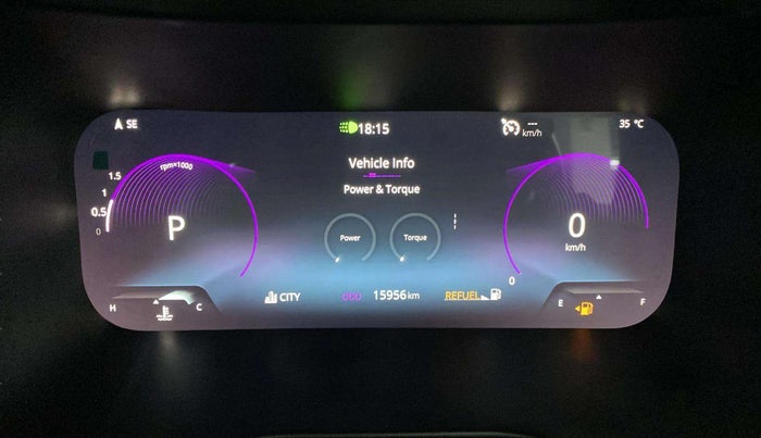 2024 Tata NEXON Fearless 1.2 Revotron 7DCA Dark Edition, Petrol, Automatic, 15,938 km, Odometer Image