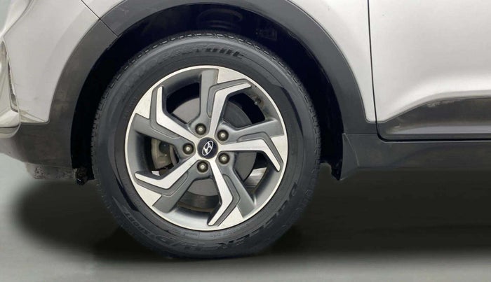 2018 Hyundai Creta SX AT 1.6 PETROL, Petrol, Automatic, 58,501 km, Left Front Wheel