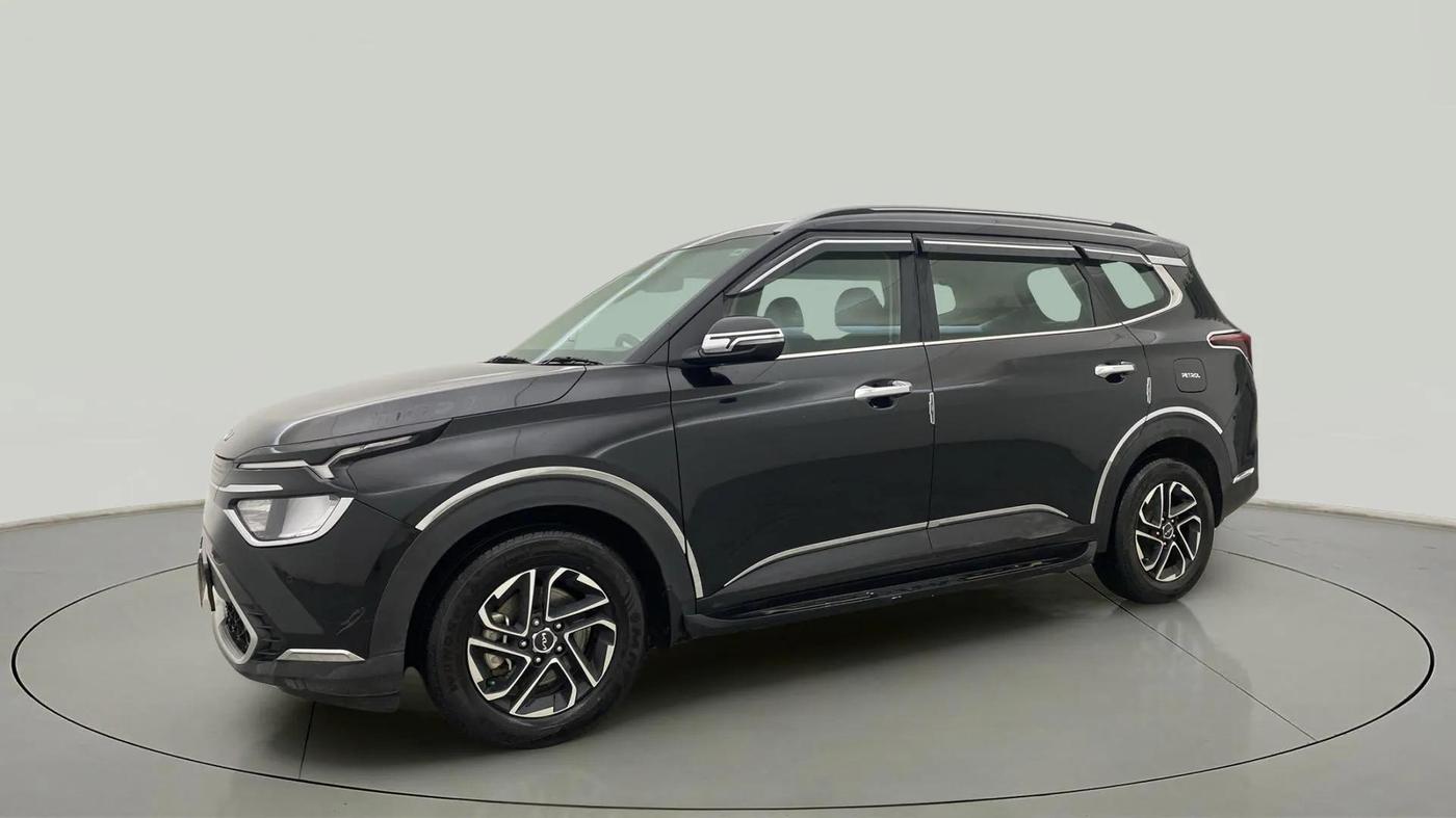 2024 KIA CARENS  PRESTIGE 1.5 TURBO PETROL IMT 7 STR , Petrol, Manual, 18,896 km, Left Front Diagonal