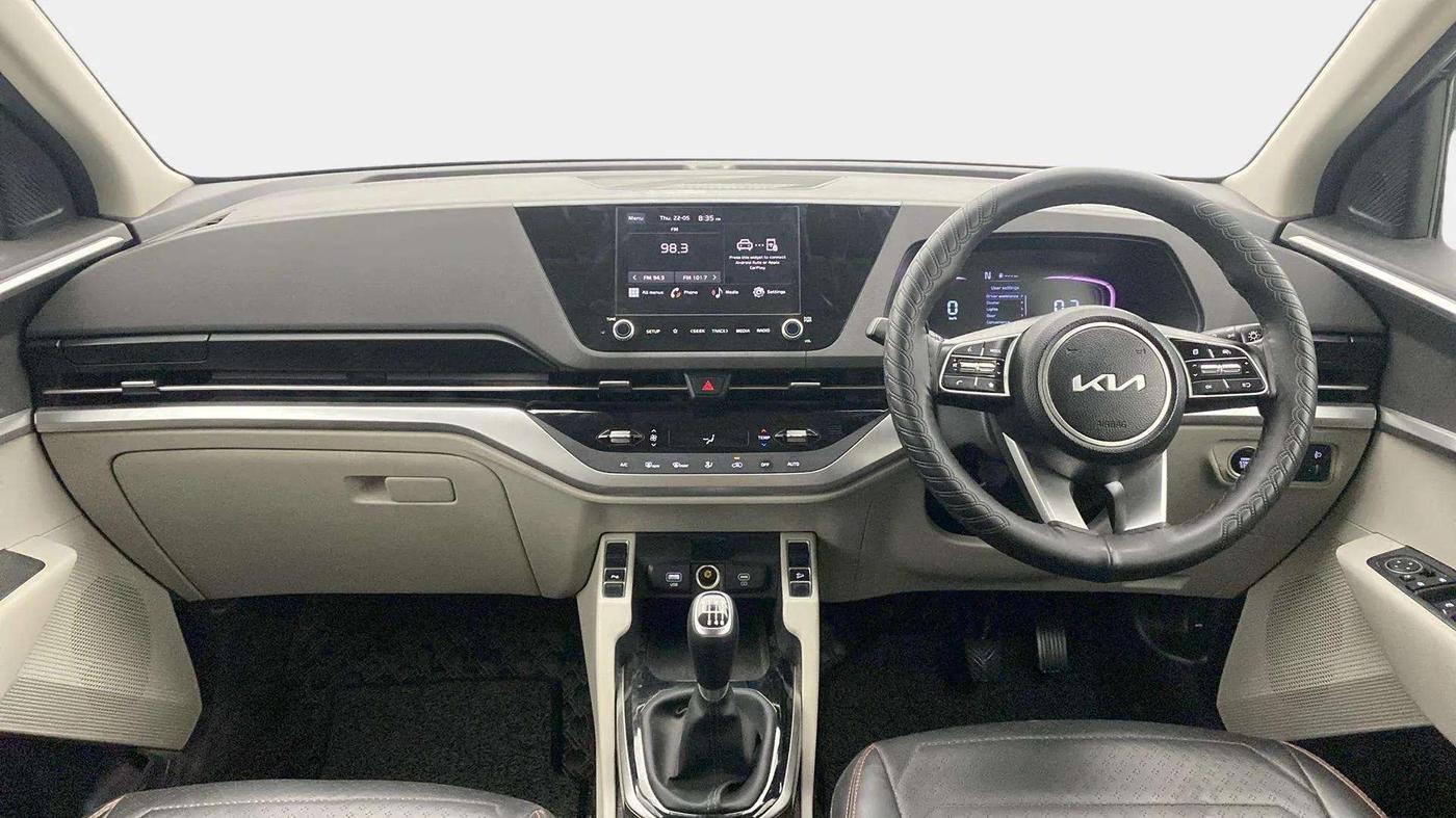 2024 KIA CARENS  PRESTIGE 1.5 TURBO PETROL IMT 7 STR , Petrol, Manual, 18,896 km, Dashboard