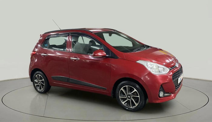 2017 Hyundai Grand i10 ASTA 1.2 KAPPA VTVT, Petrol, Manual, 68,134 km, Right Front Diagonal