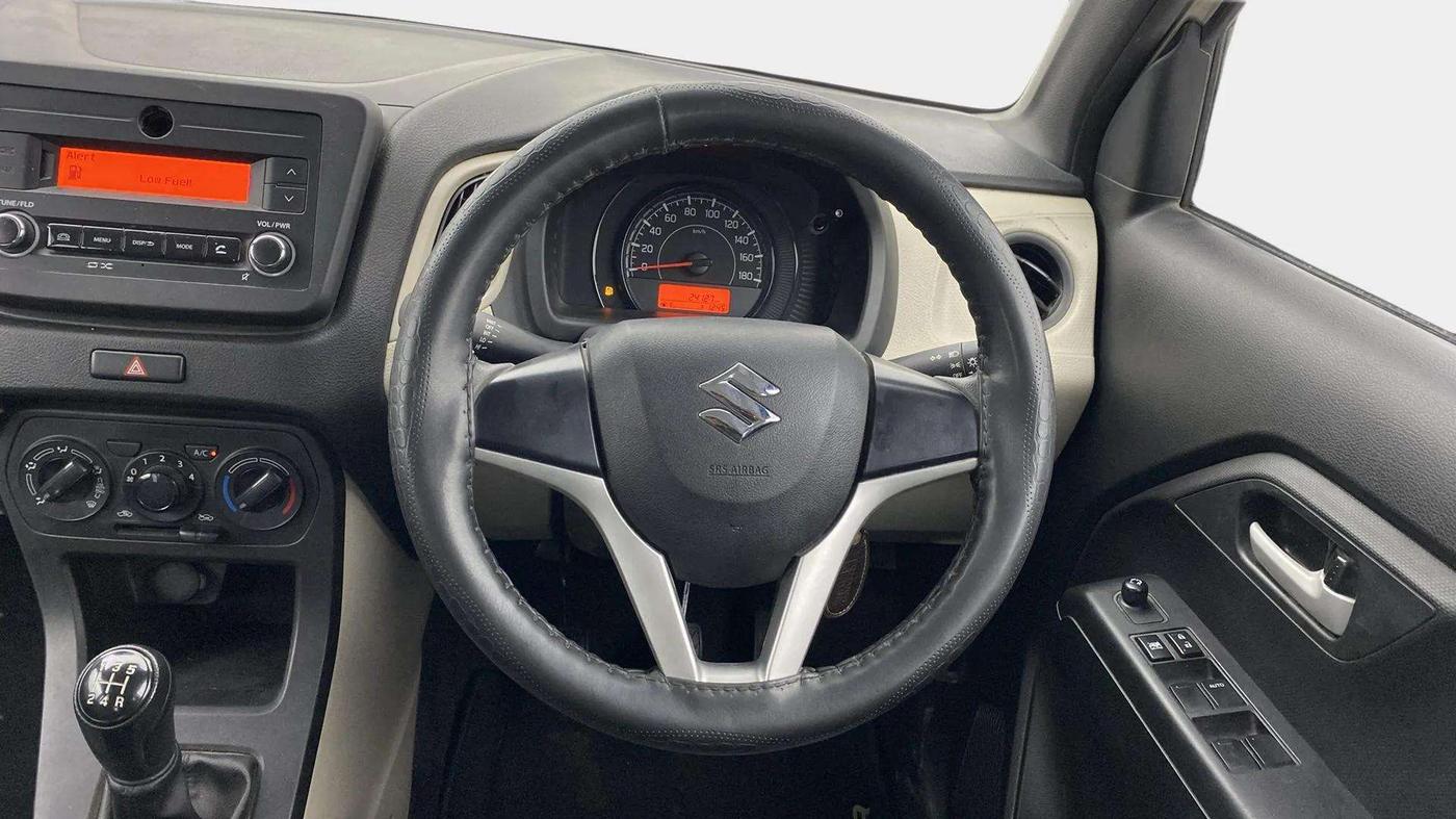 2022 Maruti New Wagon-R VXI 1.0, Petrol, Manual, 24,584 km, Steering Wheel Close Up