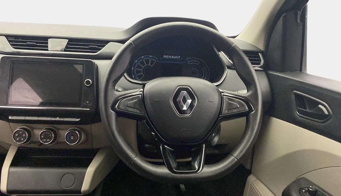 2020 Renault TRIBER RXT AMT, Petrol, Automatic, 28,292 km, Steering Wheel Close Up