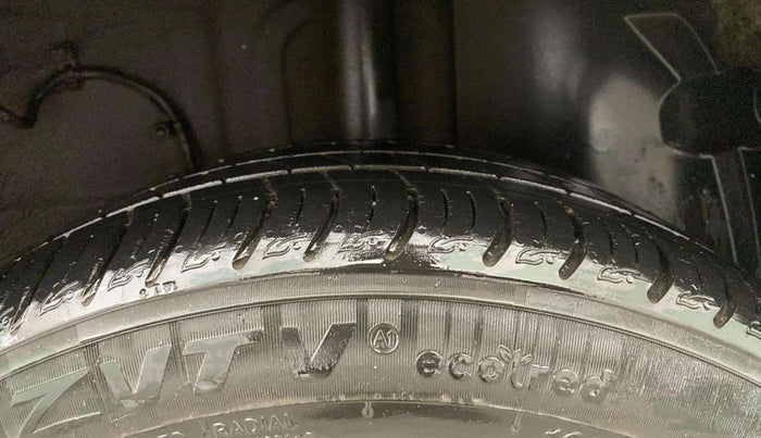2020 Tata ALTROZ XZ PETROL, Petrol, Manual, 10,230 km, Left Rear Tyre Tread