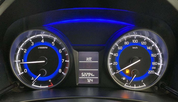 2019 Maruti Baleno DELTA PETROL 1.2, Petrol, Manual, 52,281 km, Odometer Image