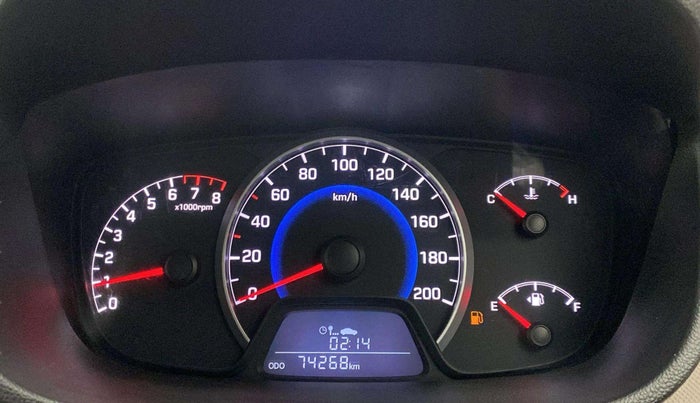 2014 Hyundai Grand i10 MAGNA 1.2 KAPPA VTVT, Petrol, Manual, 74,238 km, Odometer Image