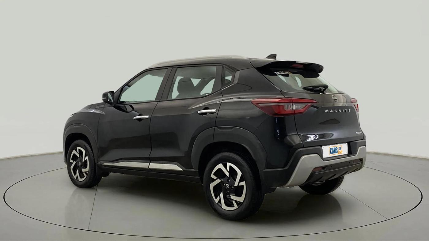 2024 Nissan MAGNITE XV AMT EZ Shift DT, Petrol, Automatic, 8,439 km, Left Back Diagonal