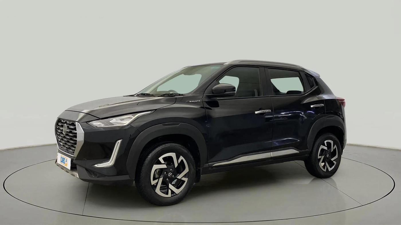 2024 Nissan MAGNITE XV AMT EZ Shift DT, Petrol, Automatic, 8,439 km, Left Front Diagonal