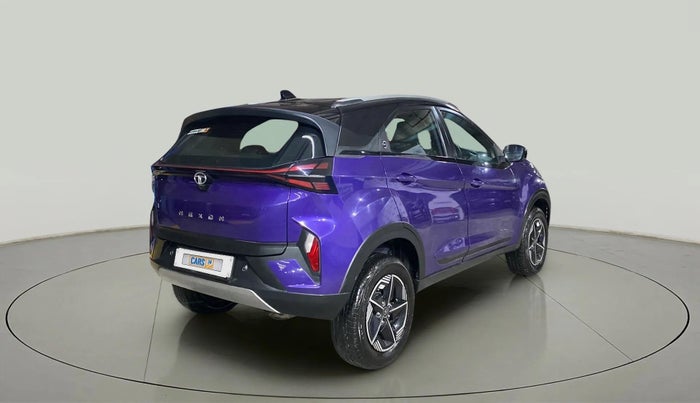 2023 Tata NEXON FEARLESS PURPLE 1.2 REVOTRON 7 DCA DT, Petrol, Automatic, 12,129 km, Right Back Diagonal
