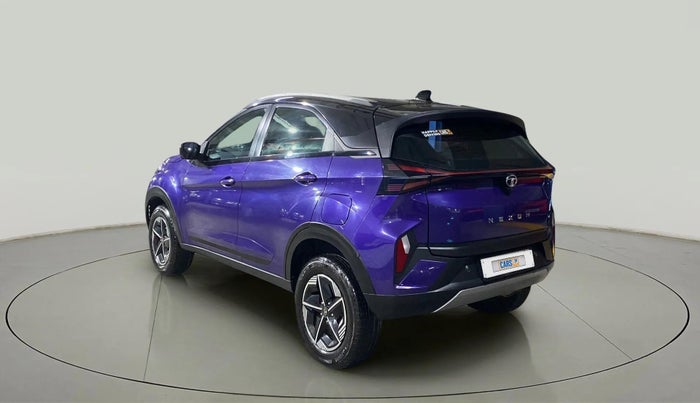 2023 Tata NEXON FEARLESS PURPLE 1.2 REVOTRON 7 DCA DT, Petrol, Automatic, 12,129 km, Left Back Diagonal