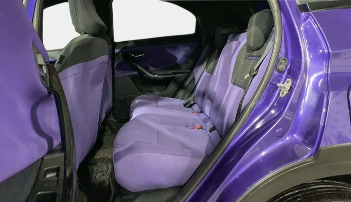 2023 Tata NEXON FEARLESS PURPLE 1.2 REVOTRON 7 DCA DT, Petrol, Automatic, 12,129 km, Right Side Rear Door Cabin