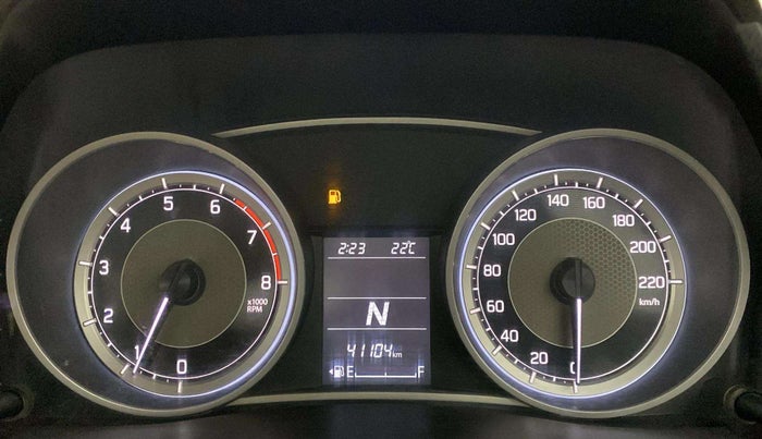 2017 Maruti Dzire VXI AMT, Petrol, Automatic, 41,101 km, Odometer Image