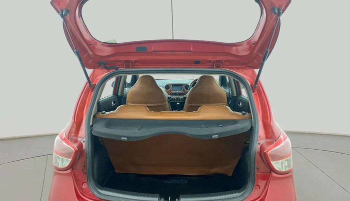 2017 Hyundai Grand i10 SPORTZ (O) AT 1.2 KAPPA VTVT, Petrol, Automatic, 60,153 km, Boot Door Open