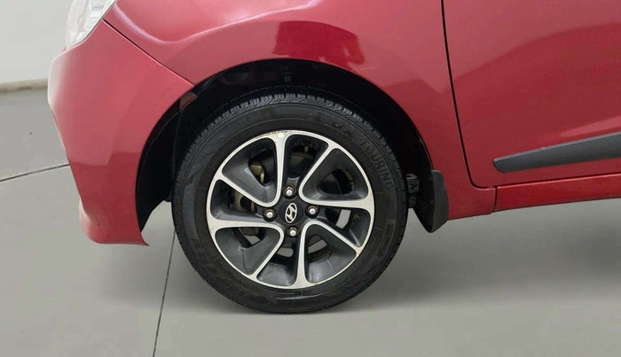 2017 Hyundai Grand i10 SPORTZ (O) AT 1.2 KAPPA VTVT, Petrol, Automatic, 60,153 km, Left Front Wheel