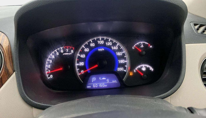 2017 Hyundai Grand i10 SPORTZ (O) AT 1.2 KAPPA VTVT, Petrol, Automatic, 60,153 km, Odometer Image