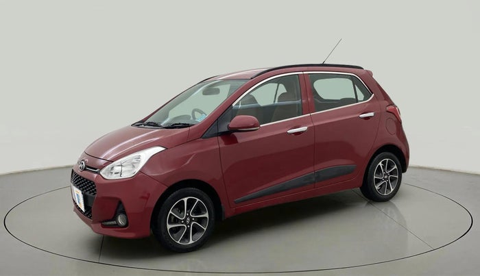 2017 Hyundai Grand i10 SPORTZ (O) AT 1.2 KAPPA VTVT, Petrol, Automatic, 60,153 km, Left Front Diagonal