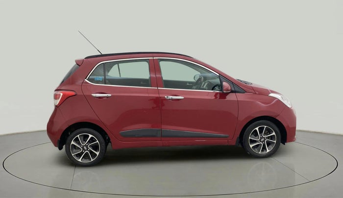 2017 Hyundai Grand i10 SPORTZ (O) AT 1.2 KAPPA VTVT, Petrol, Automatic, 60,153 km, Right Side View