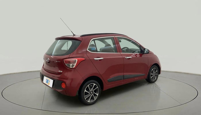 2017 Hyundai Grand i10 SPORTZ (O) AT 1.2 KAPPA VTVT, Petrol, Automatic, 60,153 km, Right Back Diagonal