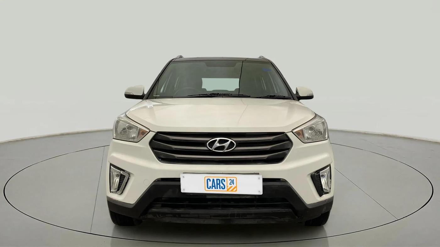 2016 Hyundai Creta E PLUS 1.6 PETROL, CNG, Manual, 39,068 km, Front