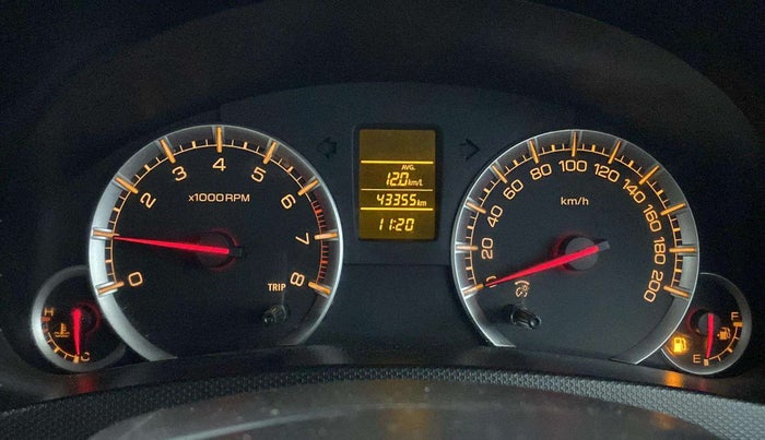 2014 Maruti Swift Dzire VXI, Petrol, Manual, 43,336 km, Odometer Image