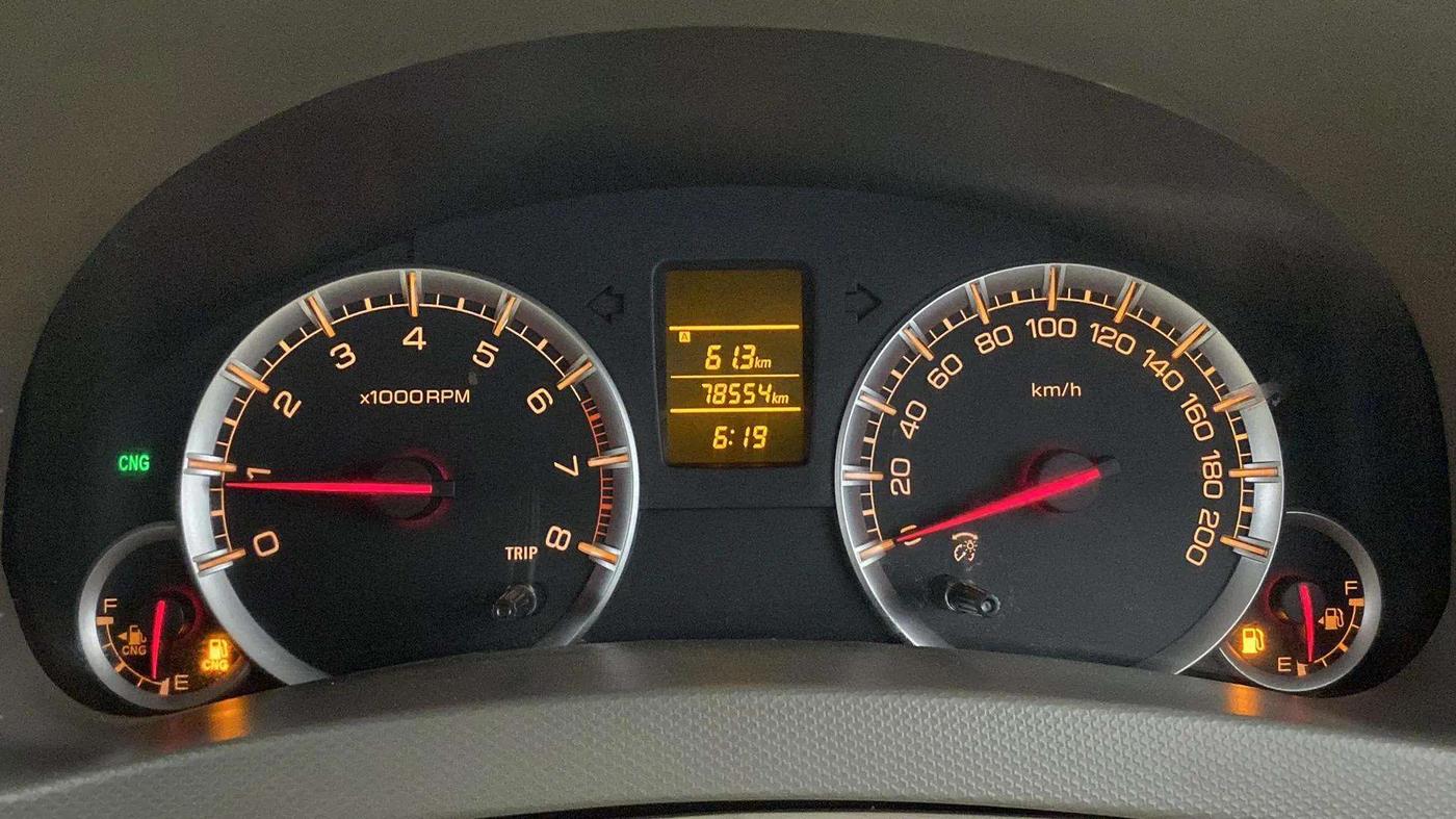 2013 Maruti Ertiga VXI CNG, CNG, Manual, 78,699 km, Odometer Image