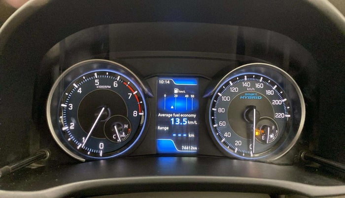2022 Maruti Ertiga VXI SHVS, Petrol, Manual, 74,371 km, Odometer Image