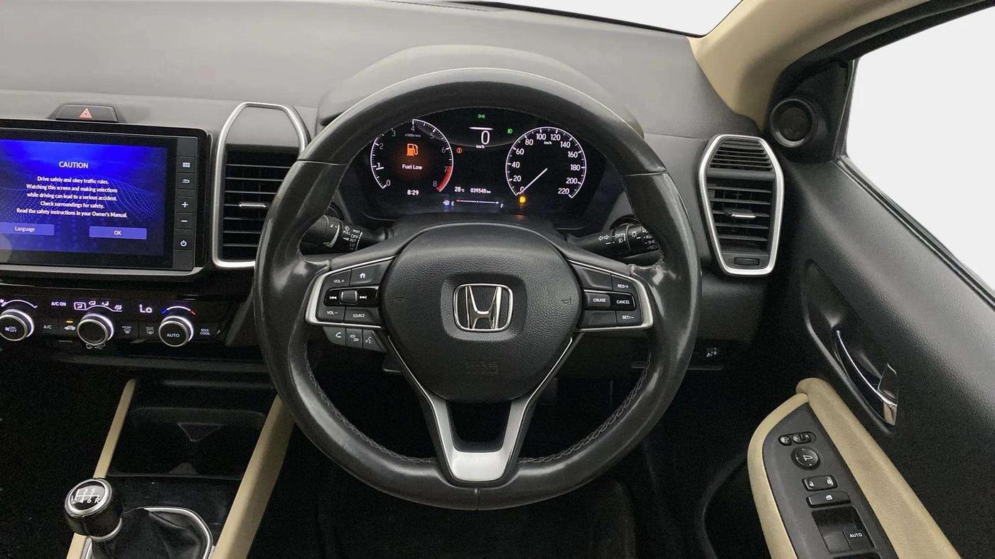 2022 Honda City 1.5L I-VTEC VX, Petrol, Manual, 39,548 km, Steering Wheel Close Up